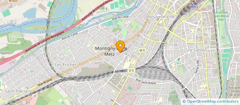 localisation de l'entreprise 894 707 322   MOULINS-LES-METZ