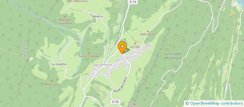 localisation de l'entreprise 894 710 508   CORVEISSIAT