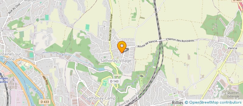 localisation de l'entreprise 894 711 712   RILLIEUX-LA-PAPE