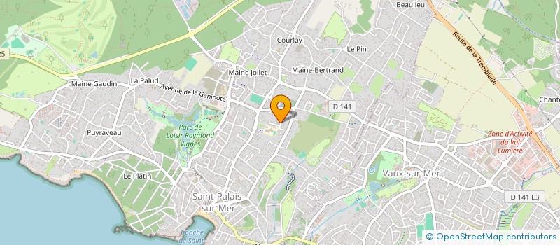 localisation de l'entreprise 894 724 426   SAINT-PALAIS-SUR-MER