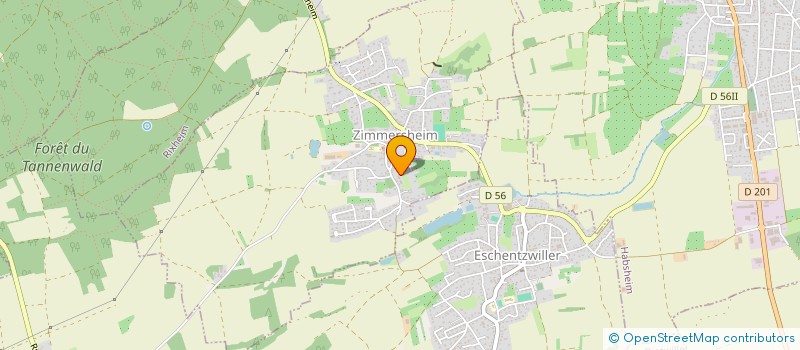 localisation de l'entreprise 894 730 654   ZIMMERSHEIM