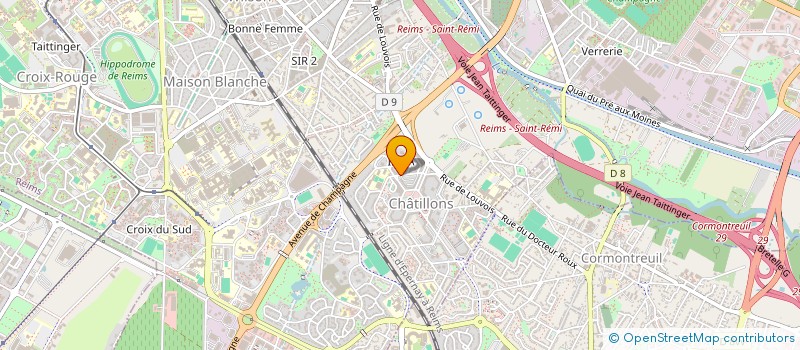 localisation de l'entreprise 894 731 256   REIMS