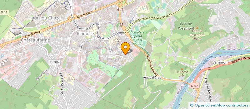 localisation de l'entreprise 894 752 773   BESANCON