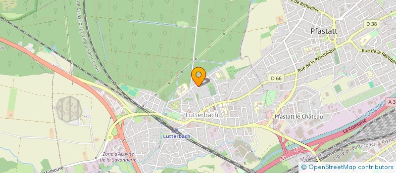 localisation de l'entreprise 894 780 691   LUTTERBACH