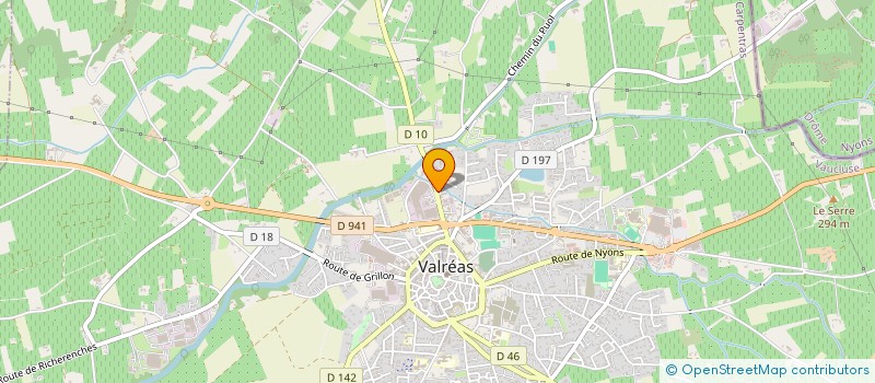 localisation de l'entreprise 894 781 640  à VALREAS