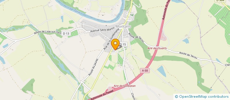 localisation de l'entreprise 894 789 031   GAILLAC