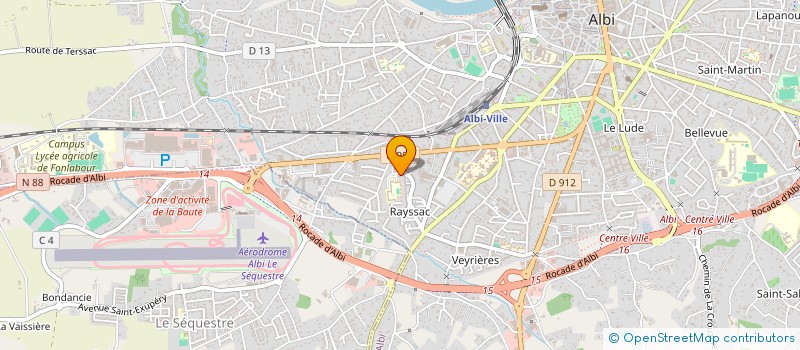 localisation de l'entreprise 894 799 998   ALBI