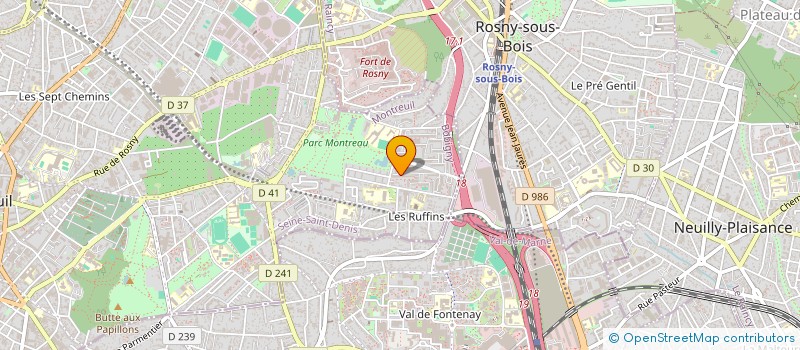 localisation de l'entreprise 894 801 414   MONTREUIL