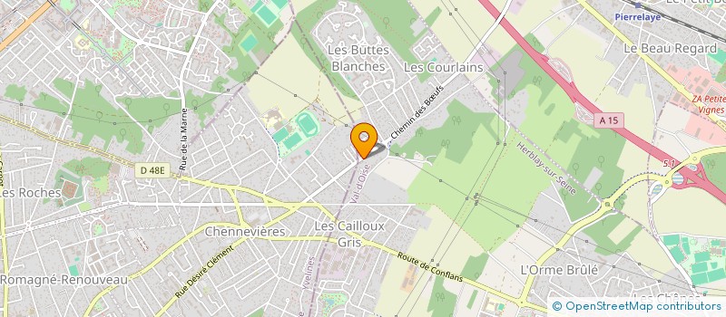 localisation de l'entreprise 894 802 586   HERBLAY-SUR-SEINE