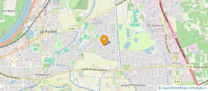 localisation de l'entreprise 894 805 720   LE PONTET