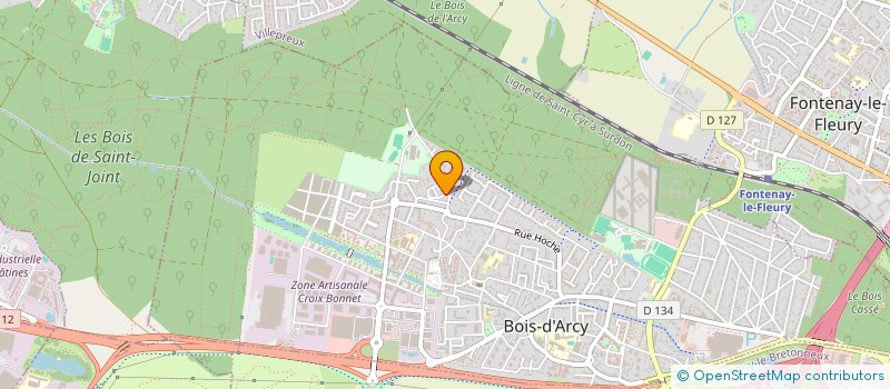 localisation de l'entreprise 894 815 778   BOIS-D'ARCY