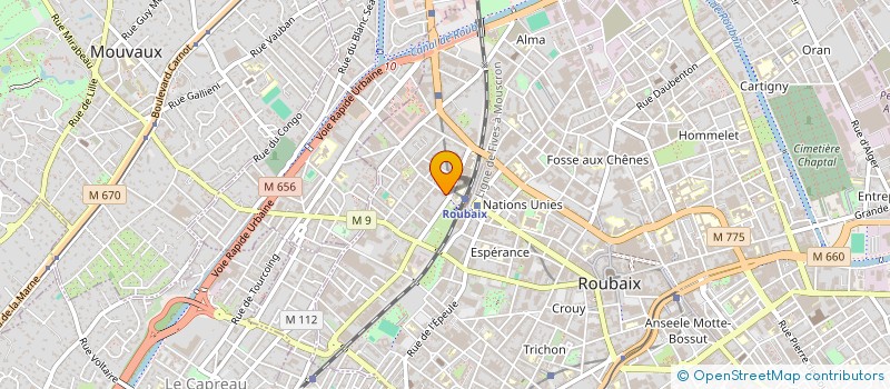 localisation de l'entreprise 894 817 592   ROUBAIX