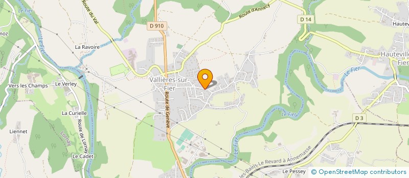 localisation de l'entreprise 894 827 237   VALLIERES-SUR-FIER