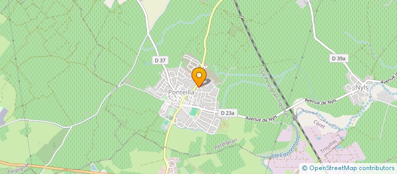 localisation de l'entreprise 894 827 716   PONTEILLA