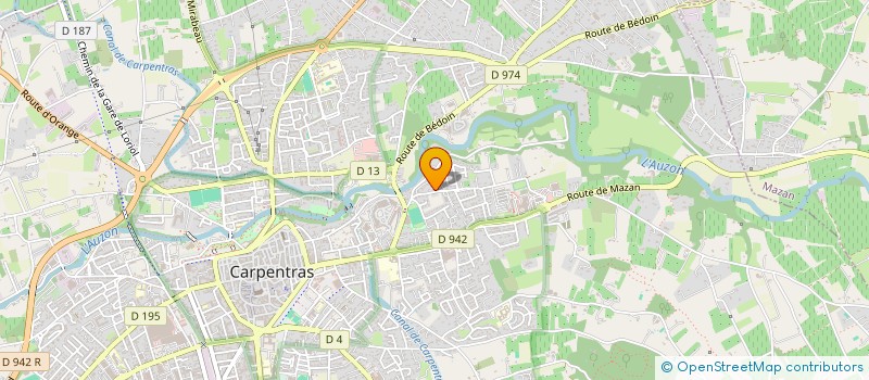 localisation de l'entreprise 894 861 012 à CARPENTRAS