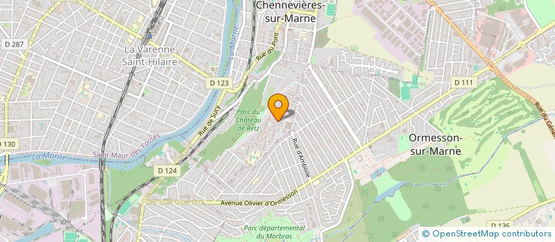 localisation de l'entreprise 894 868 298 à CHENNEVIERES-SUR-MARNE