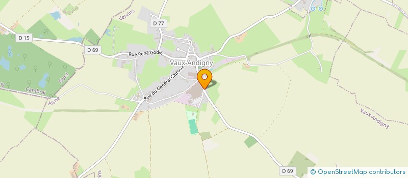 localisation de l'entreprise 894 870 880   VAUX-ANDIGNY