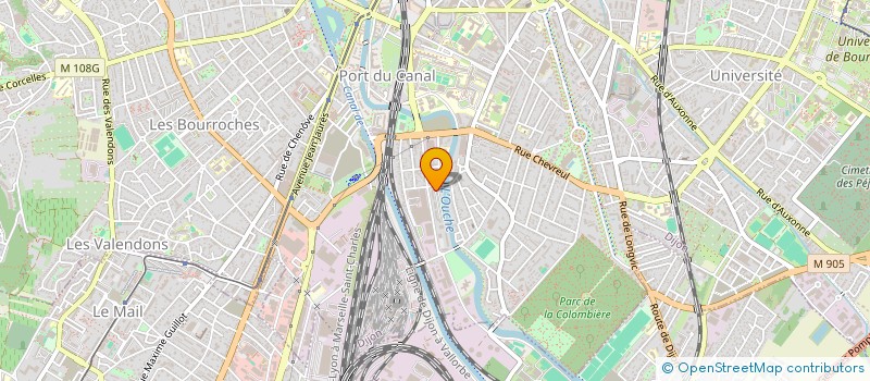 localisation de l'entreprise 894 874 098 à DIJON