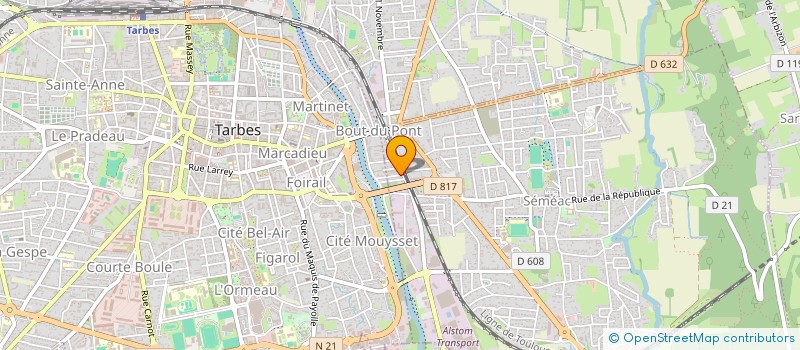 localisation de l'entreprise 894 889 351   TARBES