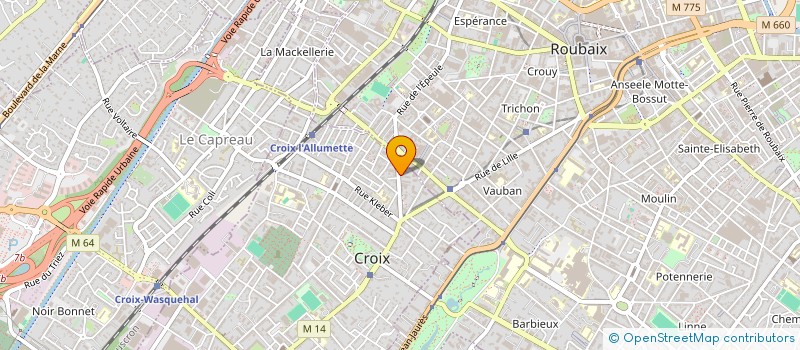 localisation de l'entreprise 894 904 390   ROUBAIX