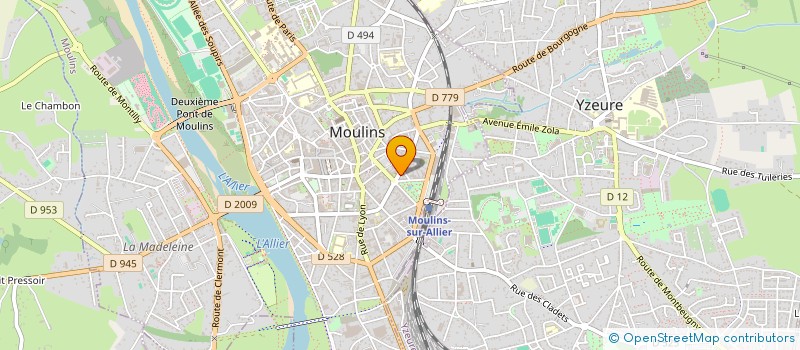 localisation de l'entreprise 894 914 944 à MOULINS