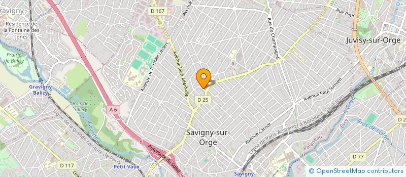 localisation de l'entreprise 894 917 087 à SAVIGNY-SUR-ORGE