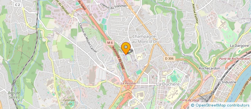 localisation de l'entreprise 894 922 848   ECULLY