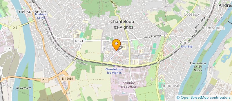 localisation de l'entreprise 894 936 012   CHANTELOUP-LES-VIGNES