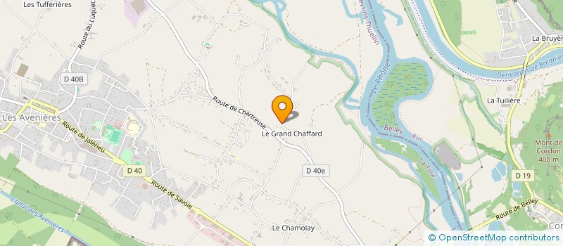 localisation de l'entreprise 894 956 374   LES AVENIERES VEYRINS-THUELLIN