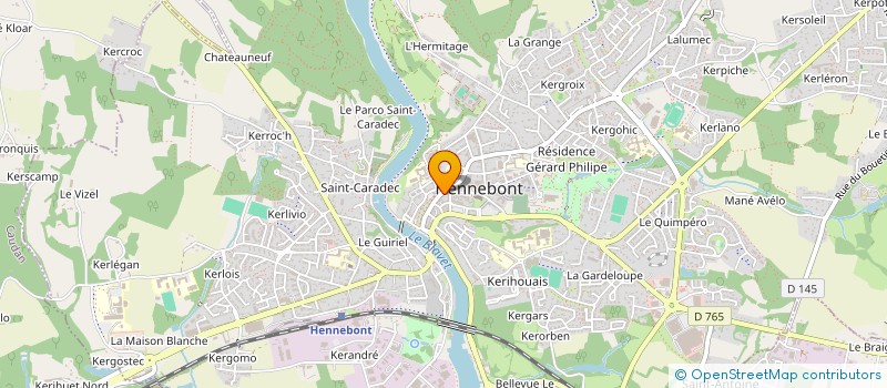 localisation de l'entreprise 894 964 998   HENNEBONT