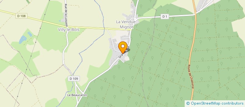 localisation de l'entreprise 894 968 346   LA VENDUE-MIGNOT