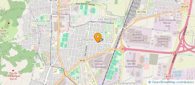 localisation de l'entreprise 894 978 543   GERZAT