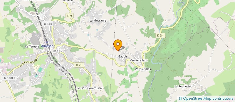 localisation de l'entreprise 894 979 806   ALLASSAC