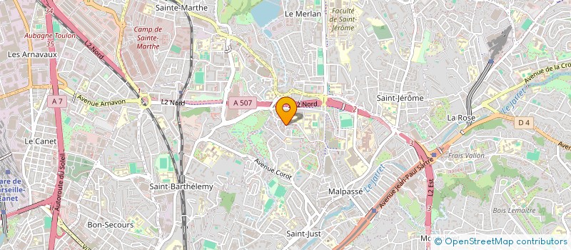 localisation de l'entreprise 894 985 456   MARSEILLE 13EME