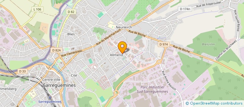 localisation de l'entreprise 894 991 686   SARREGUEMINES