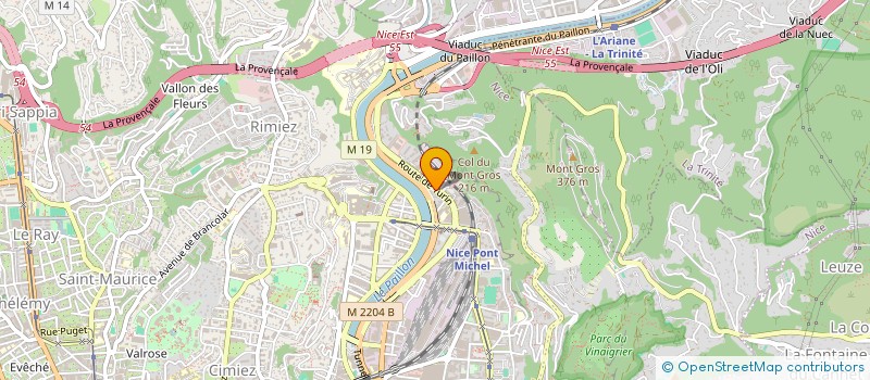 localisation de l'entreprise 894 992 296   NICE