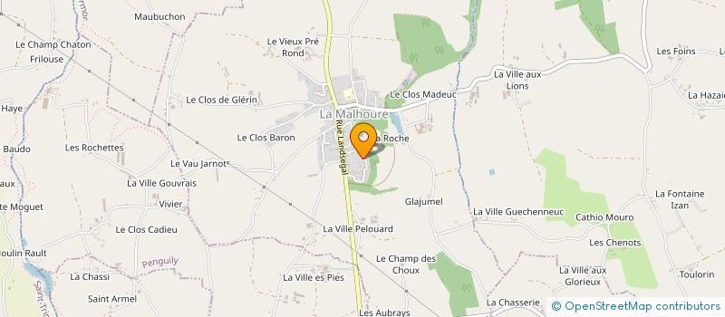 localisation de l'entreprise 895 004 257   LA MALHOURE