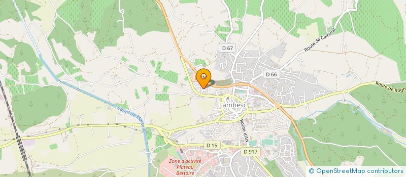 localisation de l'entreprise 895 007 037   LAMBESC