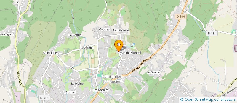 localisation de l'entreprise 895 010 361   ALES