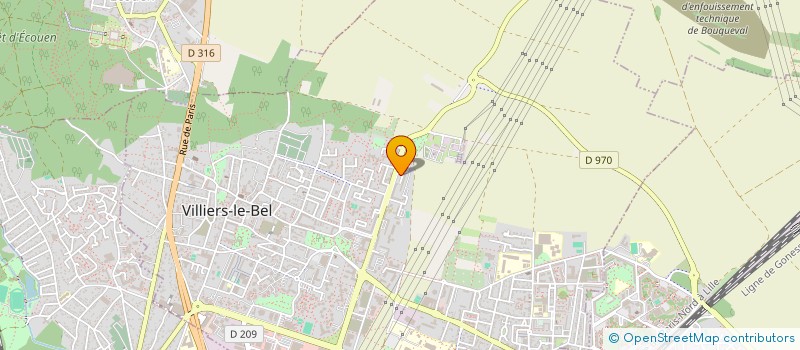 localisation de l'entreprise 895 016 525   VILLIERS-LE-BEL