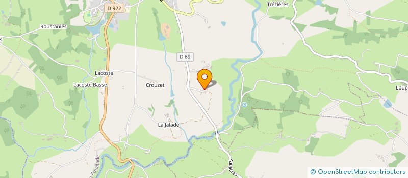 localisation de l'entreprise 895 016 988   LA FOUILLADE