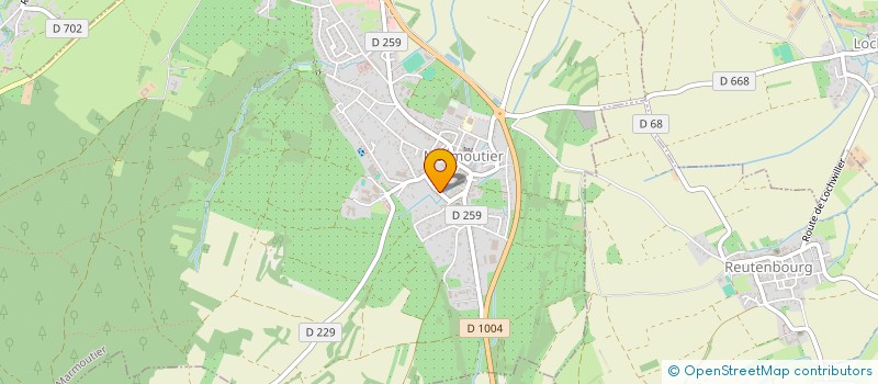 localisation de l'entreprise 895 051 506   METTING