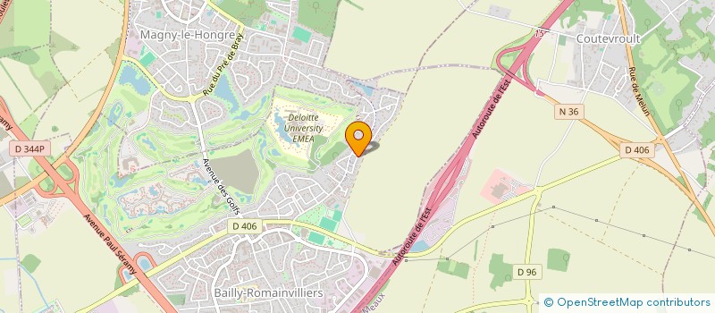 localisation de l'entreprise 895 056 364   BAILLY-ROMAINVILLIERS