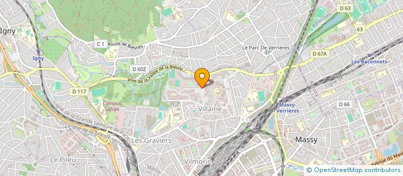 localisation de l'entreprise 895 068 625 à MASSY