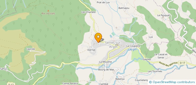 localisation de l'entreprise 895 070 894 à SERRES-SUR-ARGET
