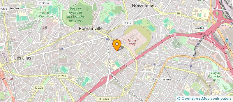 localisation de l'entreprise 895 093 110 à ROMAINVILLE