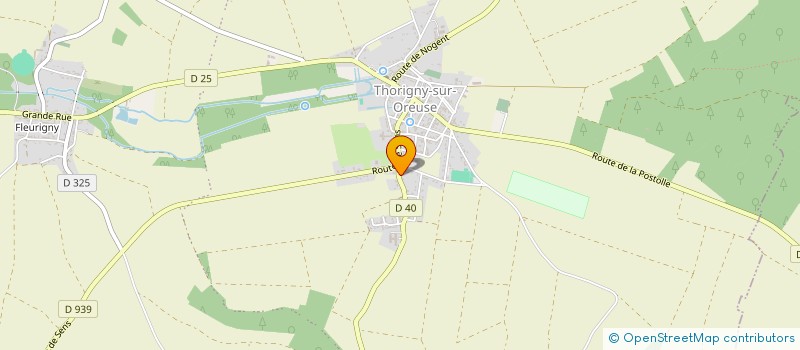 localisation de l'entreprise 895 099 513   THORIGNY-SUR-OREUSE