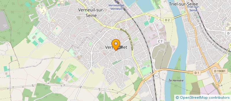 localisation de l'entreprise 895 101 038   VERNON