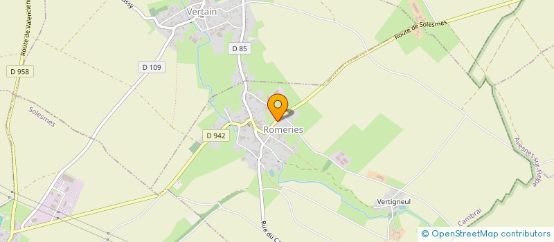 localisation de l'entreprise 895 101 046   ROMERIES
