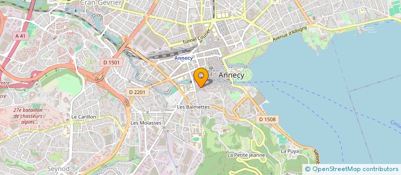 localisation de l'entreprise 895 105 195  à ANNECY